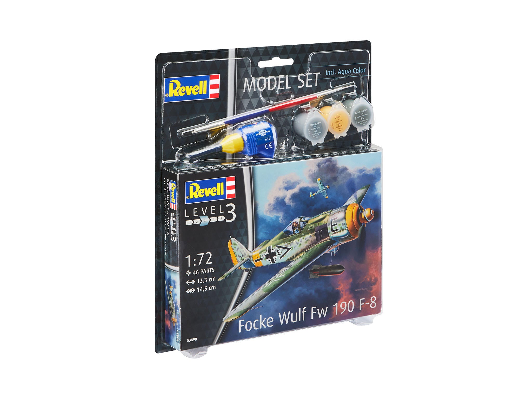 Revell Avion  Model Set Focke Wulf Fw190 F-8 Rev63898