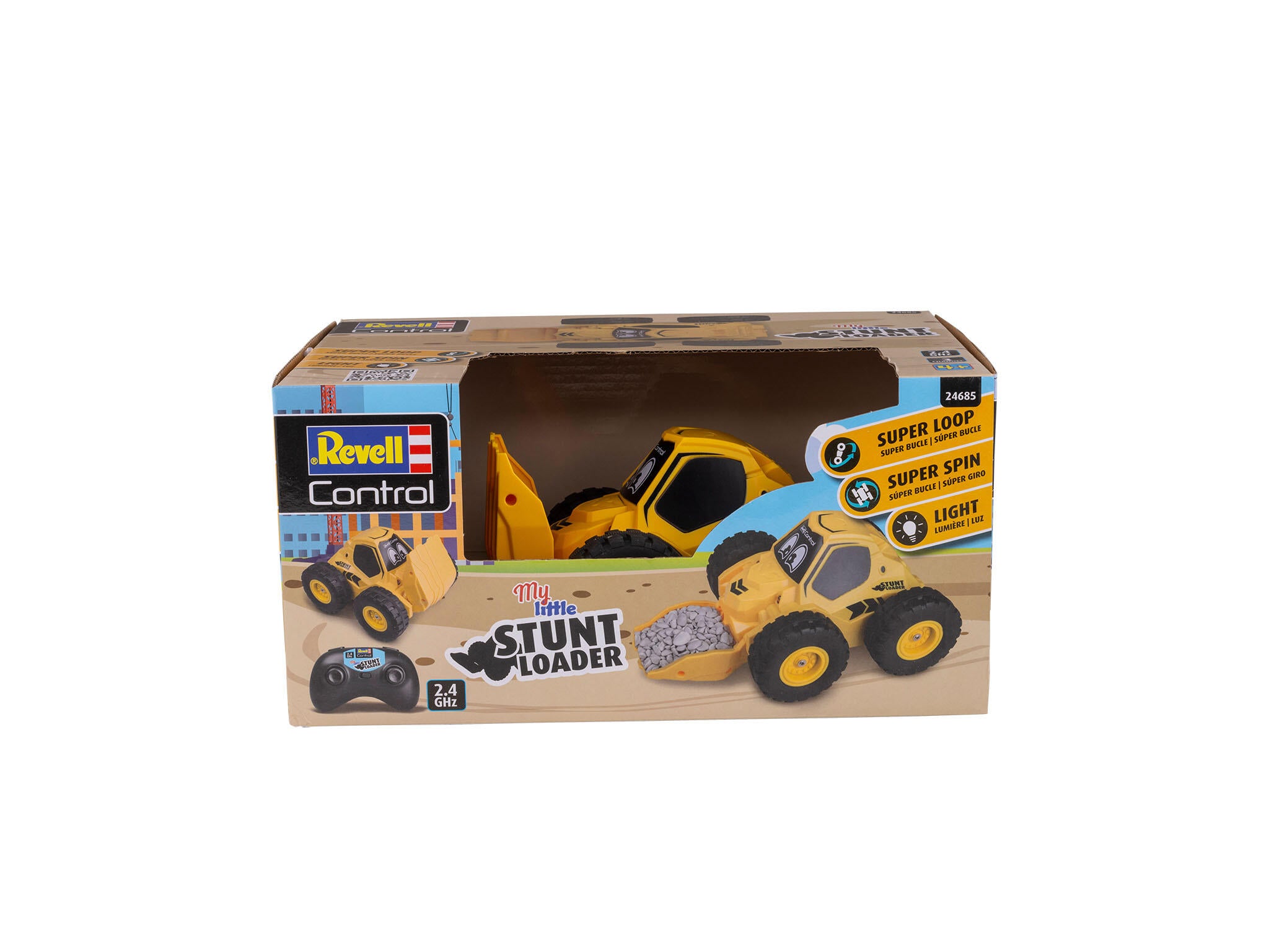 Revell Control Camion Rc My Little Stunt Loader Scara 1:24, Revrc24685
