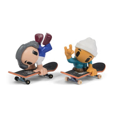 Tech Deck, SK8 Crew, set 2 mini placi de skateboard cu 2 figurine, model 2, SPM6071061-20148775