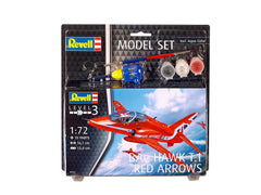 Aeromodel de construit Revell model set BAe Hawk T1 Red Arrows 70 piese  64921