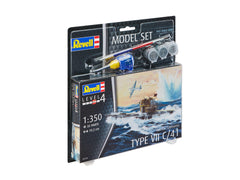 Revell Kit German Submarin Type Vii Scara 1:350 Rev65154