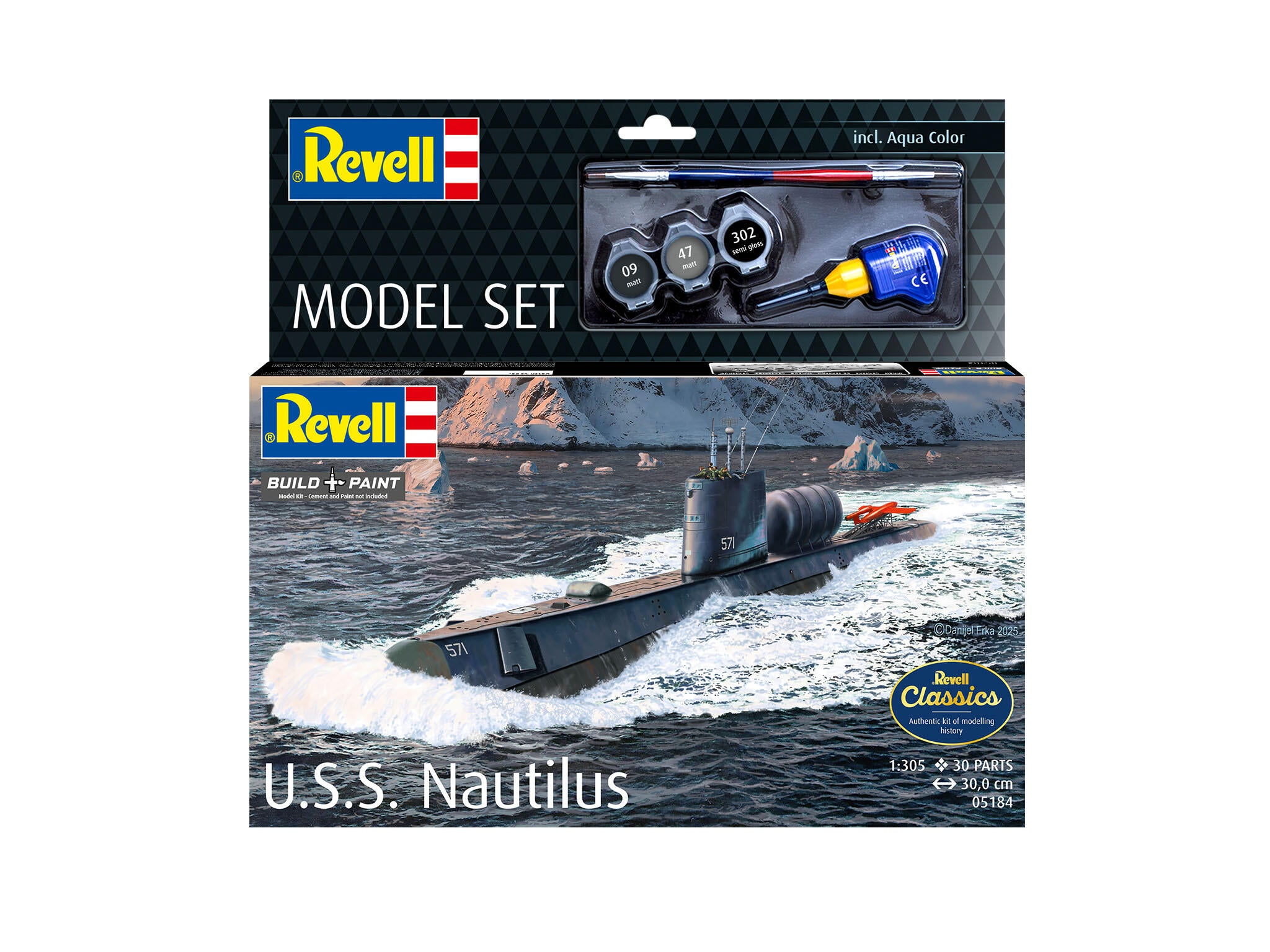 Set Macheta Revell Vapor U.S.S. Nautilus Scara 1:305 Rev65184
