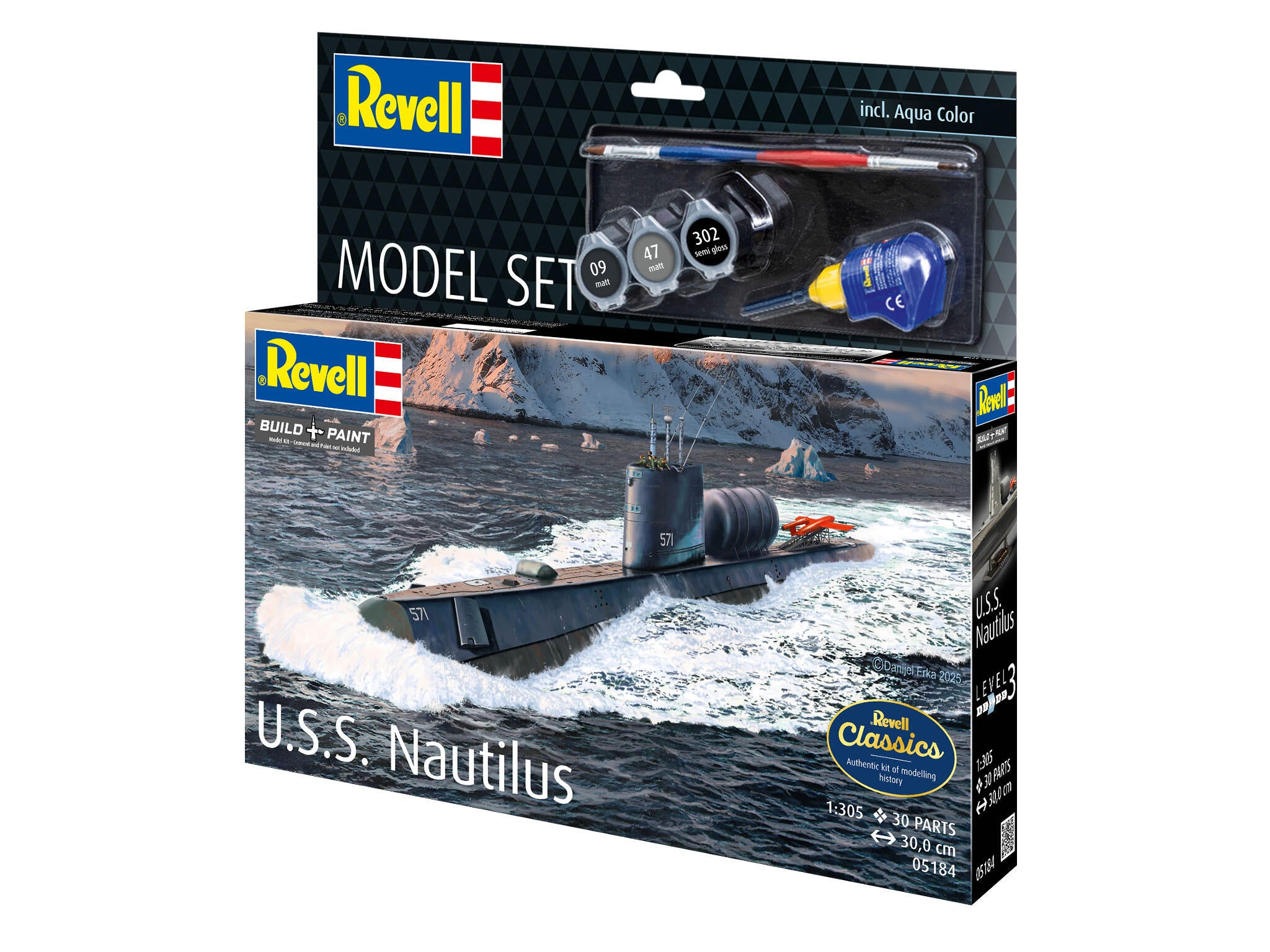Set Macheta Revell Vapor U.S.S. Nautilus Scara 1:305 Rev65184