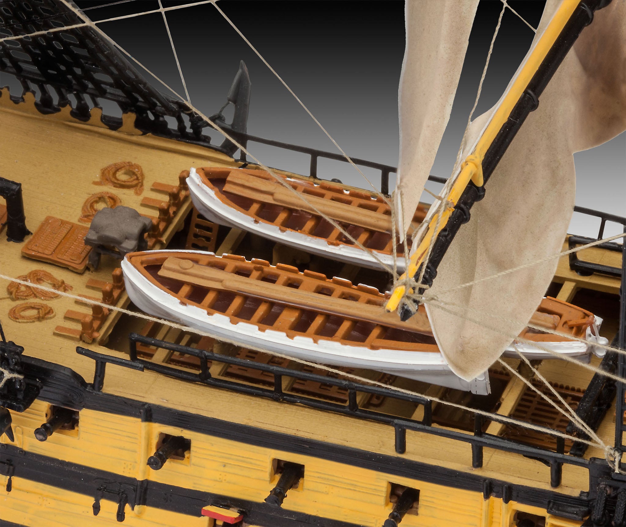 Vapor model Revell scara 1:225  H.M.S. Victory  65408