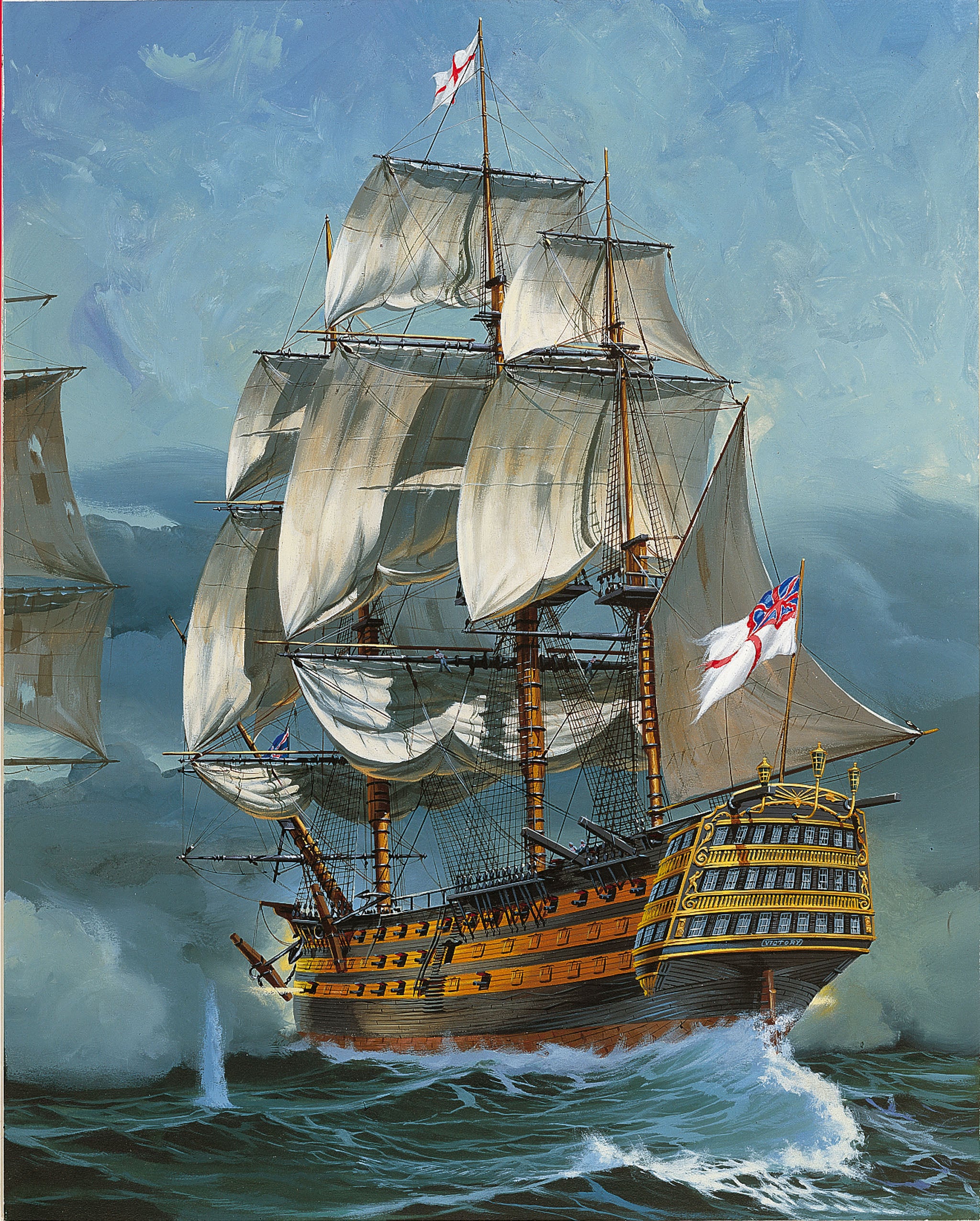 Vapor model Revell scara 1:225  H.M.S. Victory  65408