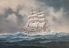 Set model de asamblare, Revell, Nava cu vele Gorch Fock, 75 piese 65432