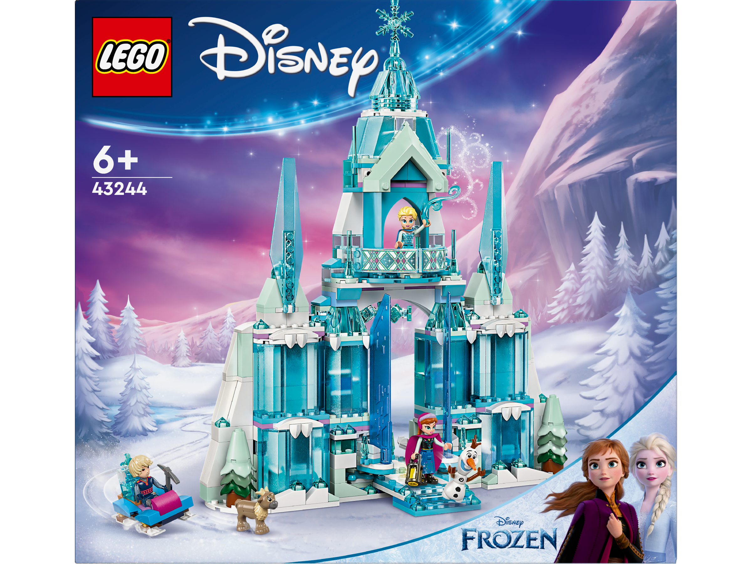 LEGO® Disney Princess™ - Palatul de gheata al Elsei 43244, 630 piese