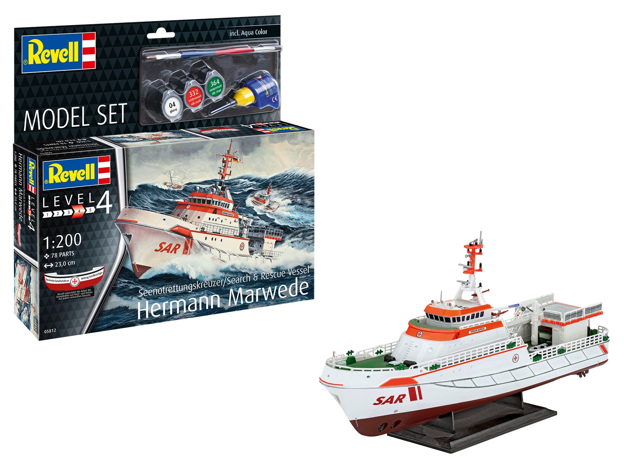 Nava DGzRS Hermann Marwede Model Set Revell 65812