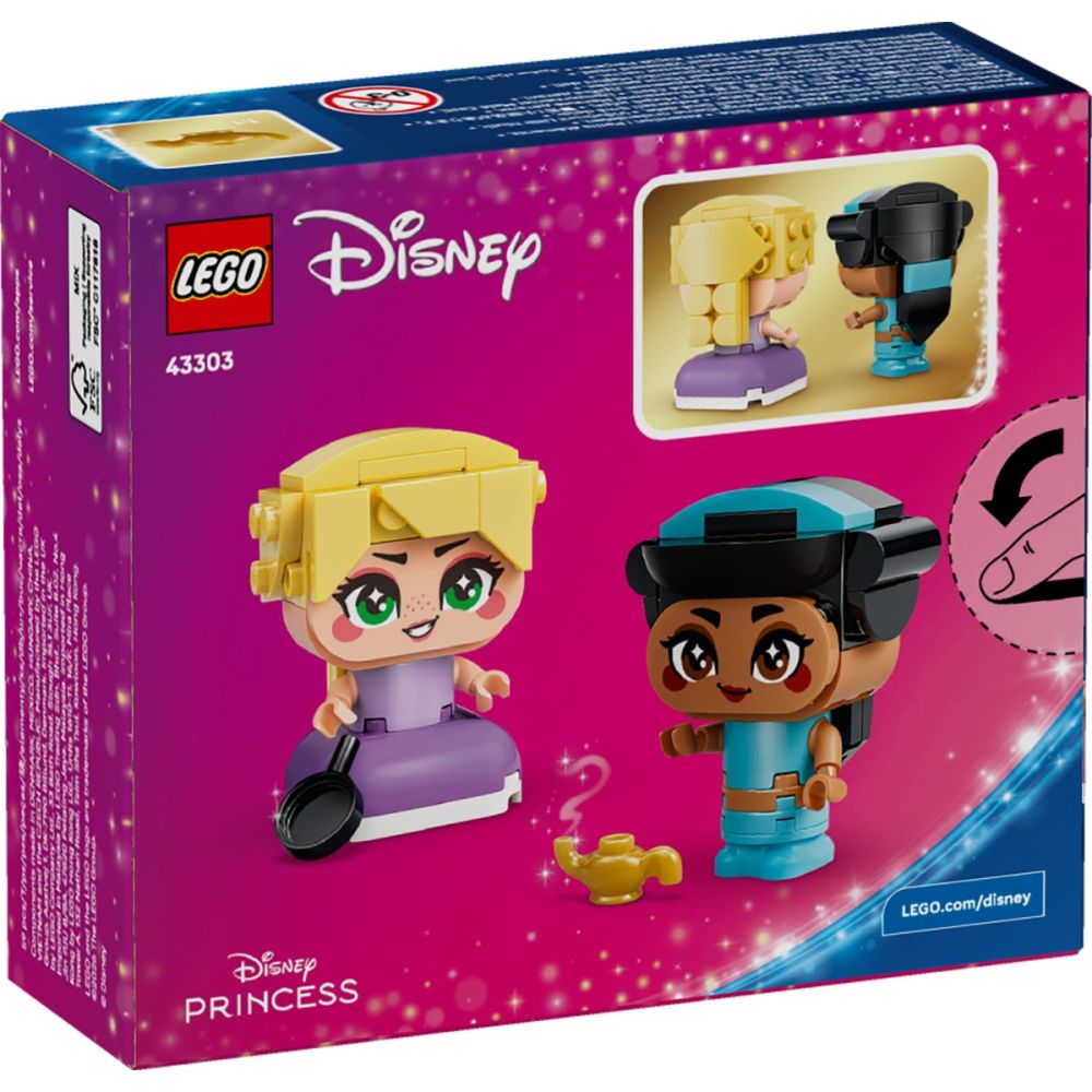 LEGO® Disney Princess – Miniprincesele Jasmine și Rapunzel