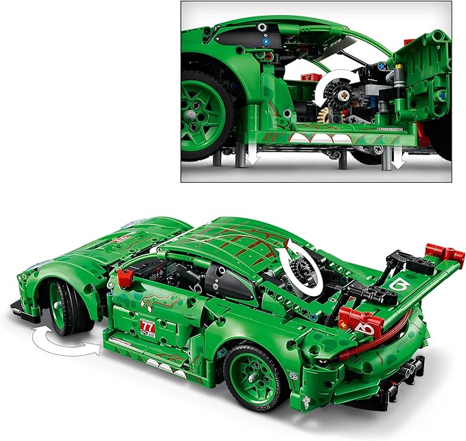 LEGO® Technic - Mașina Porsche 911 Gt3 R Rexy Ao Racing