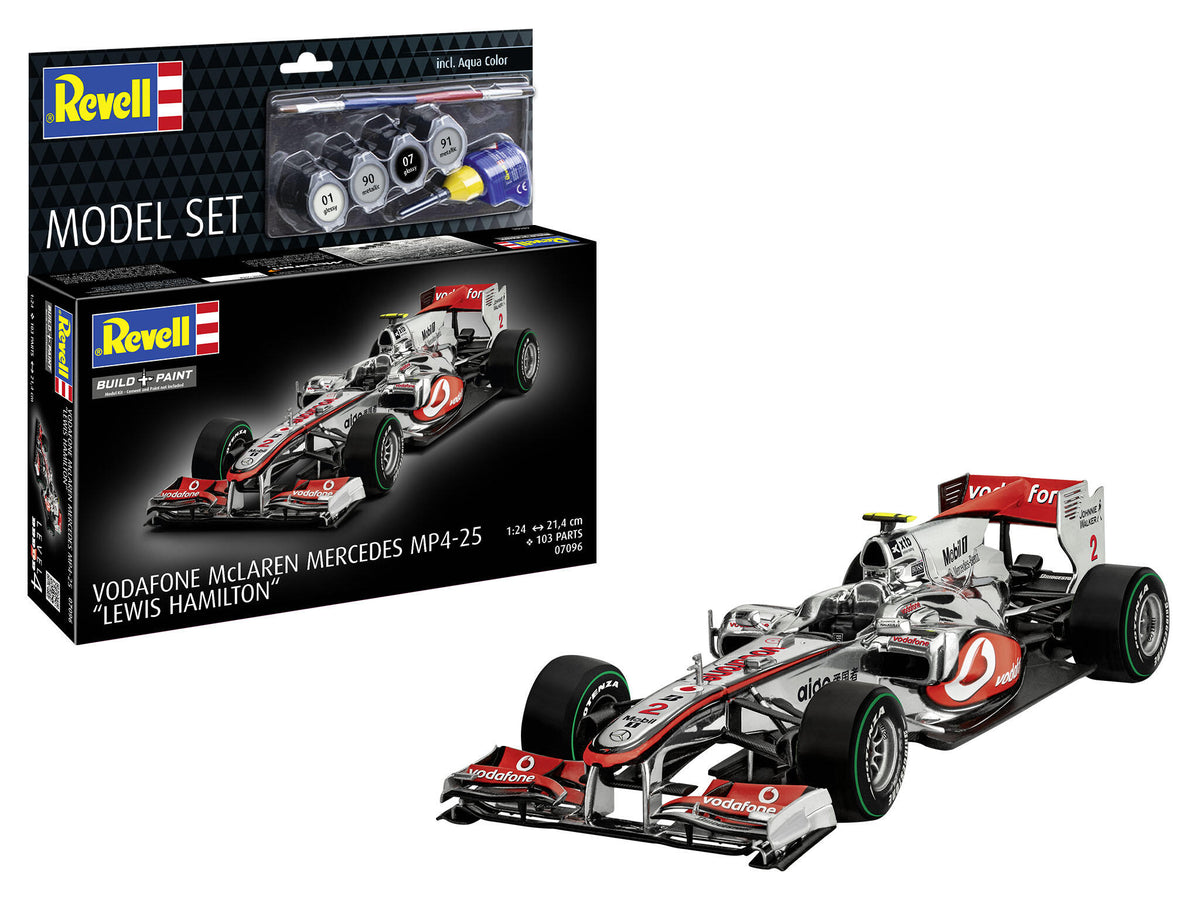 Set Macheta Revell Masina Mclaren Mercedes Mp4-25 Lewis Hamilton Scara 1:24 Rev67096