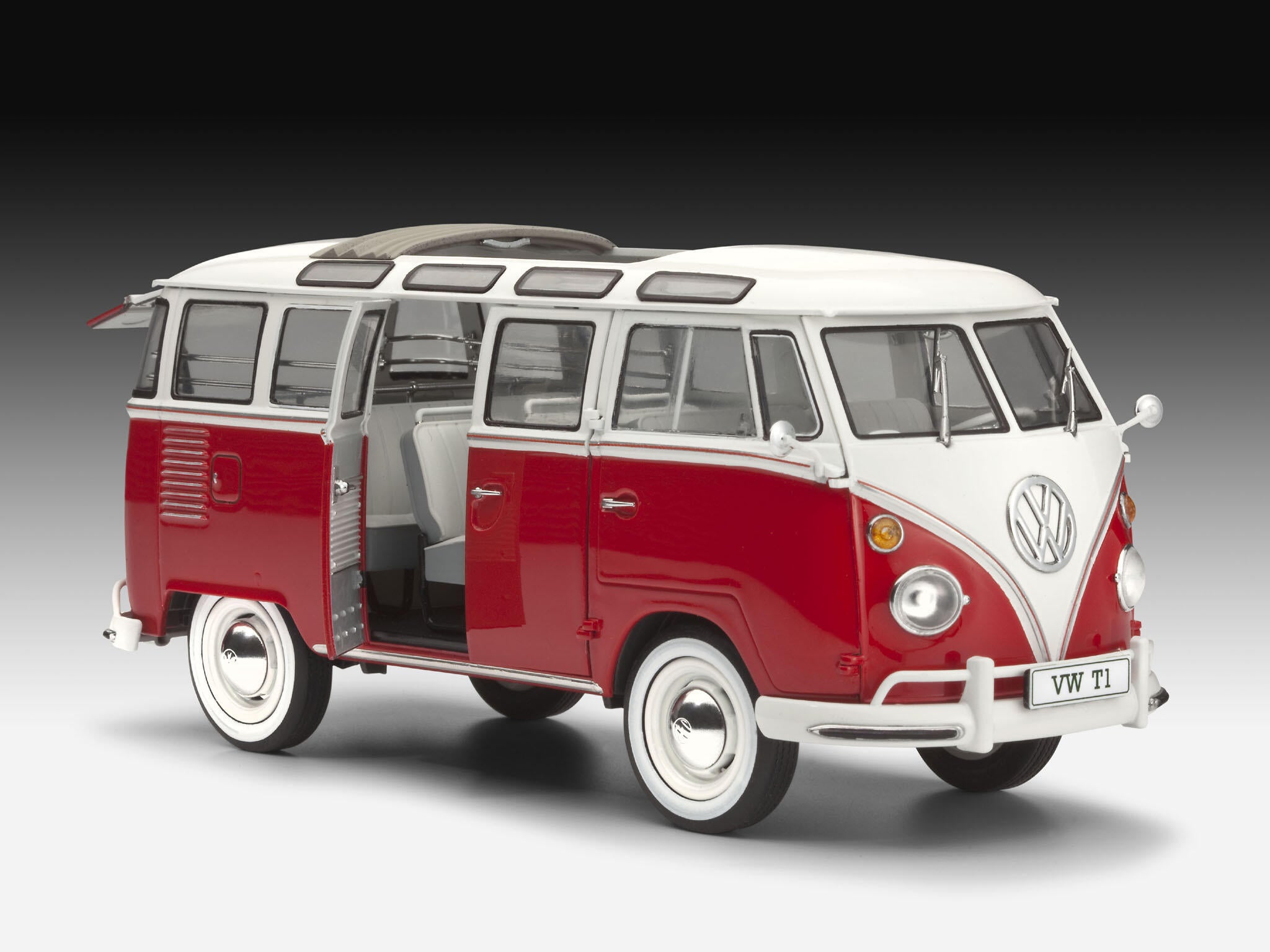 Revell Kit Volkswagen T1 Samba Bus Scara 1:24 Rev67399