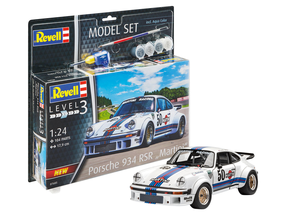 Revell Model Set Porsche 934 Rsr Rev67685