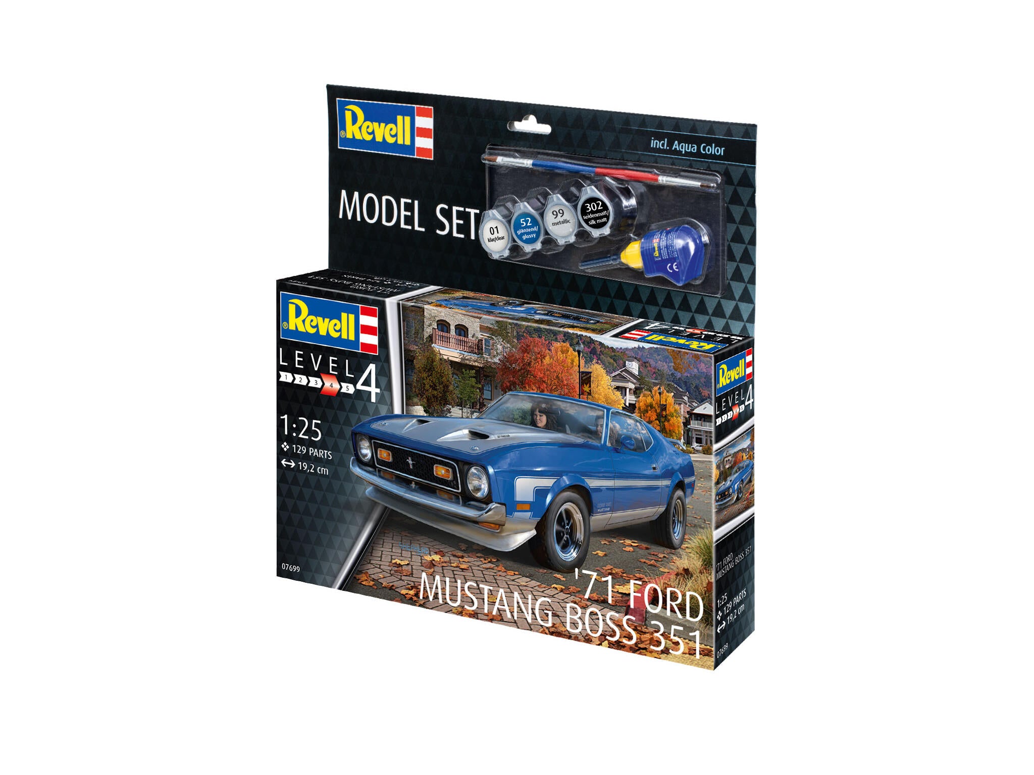 Revell Kit Model Set Ford Mustang Scara 1:25 Rev67699