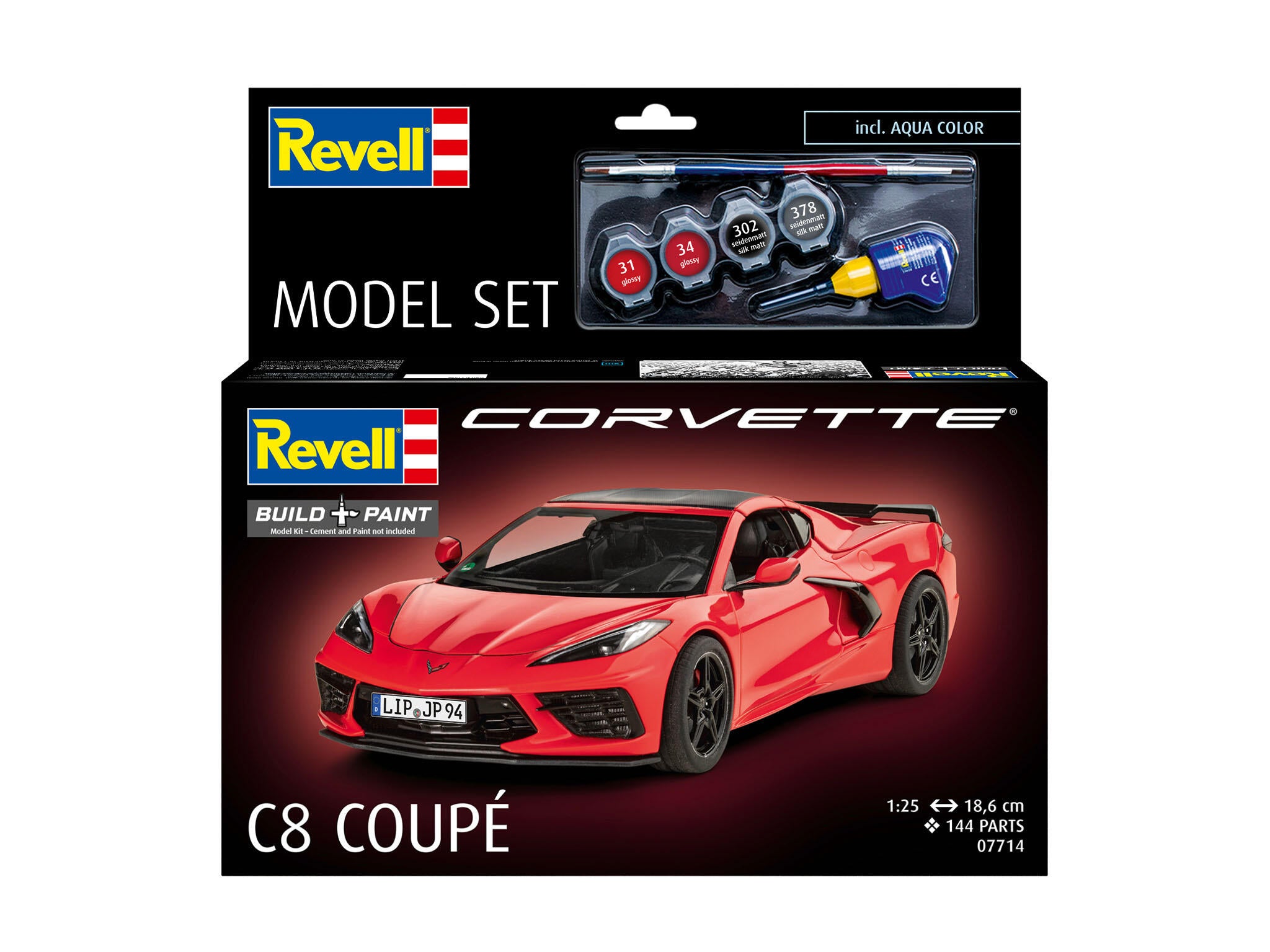 Revell Kit Set Corvette C8 Coupe Scara 1:25 Rev67714
