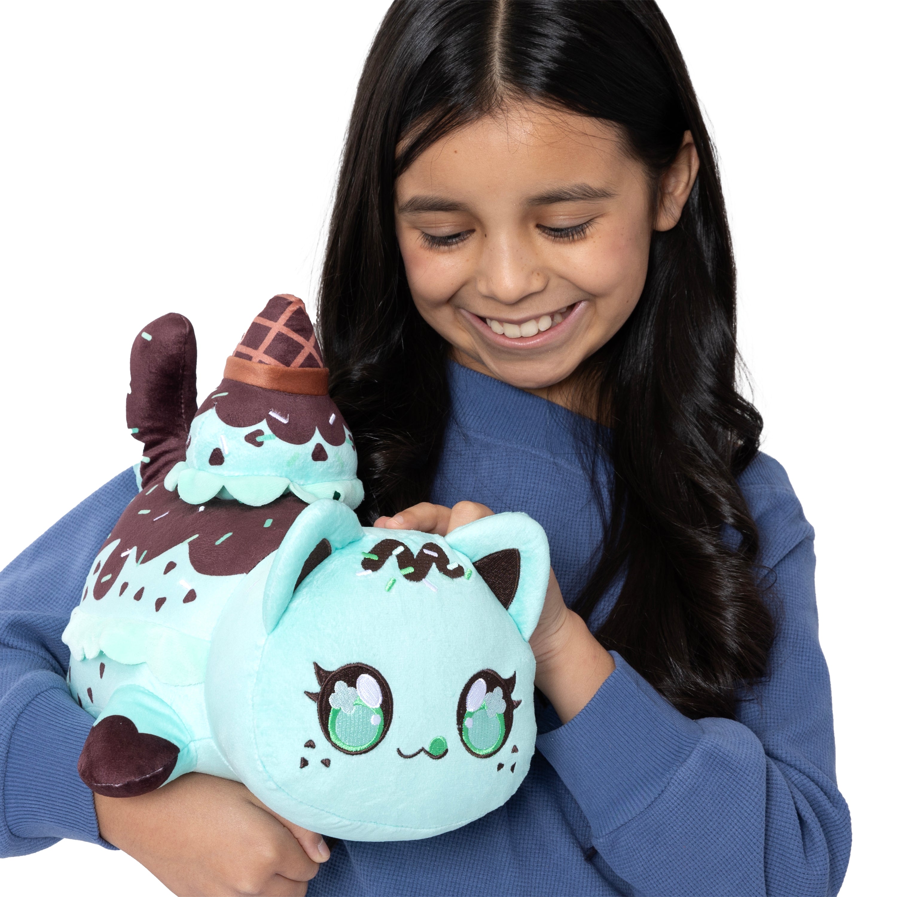 Plus Aphmau 28 cm MeeMeow Mystery Plush Ice Cream Seria Inghetata – Aphmau & Prietenii 6800