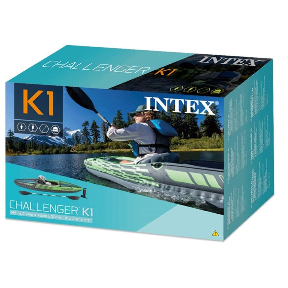 INTEX Challenger K1 Kayak Ix68305Np
