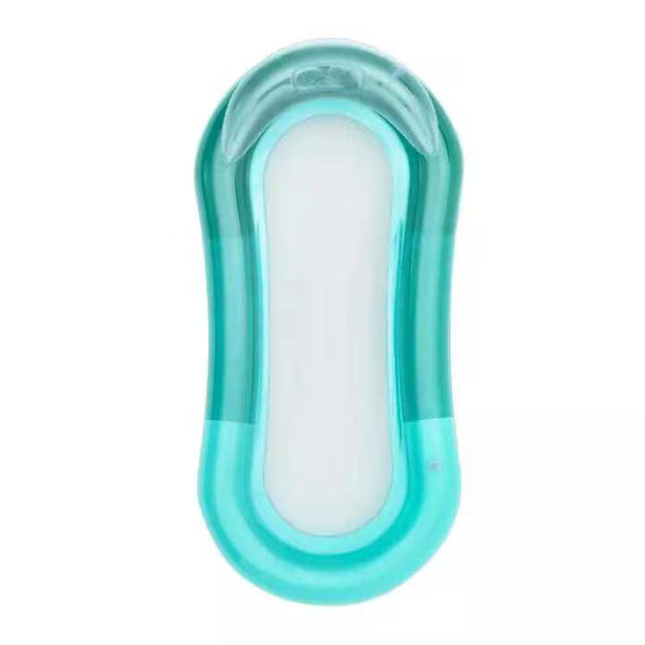 Saltea gonflabila pentru piscina Hydroluxe Bestway, 153x74 cm, inaltime 28 cm, PVC, verde BW43103