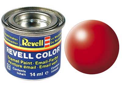 Vopsea Email Satinat Rosu Fosforescent(Ral 3026) 14Ml –  Revell Rev32332