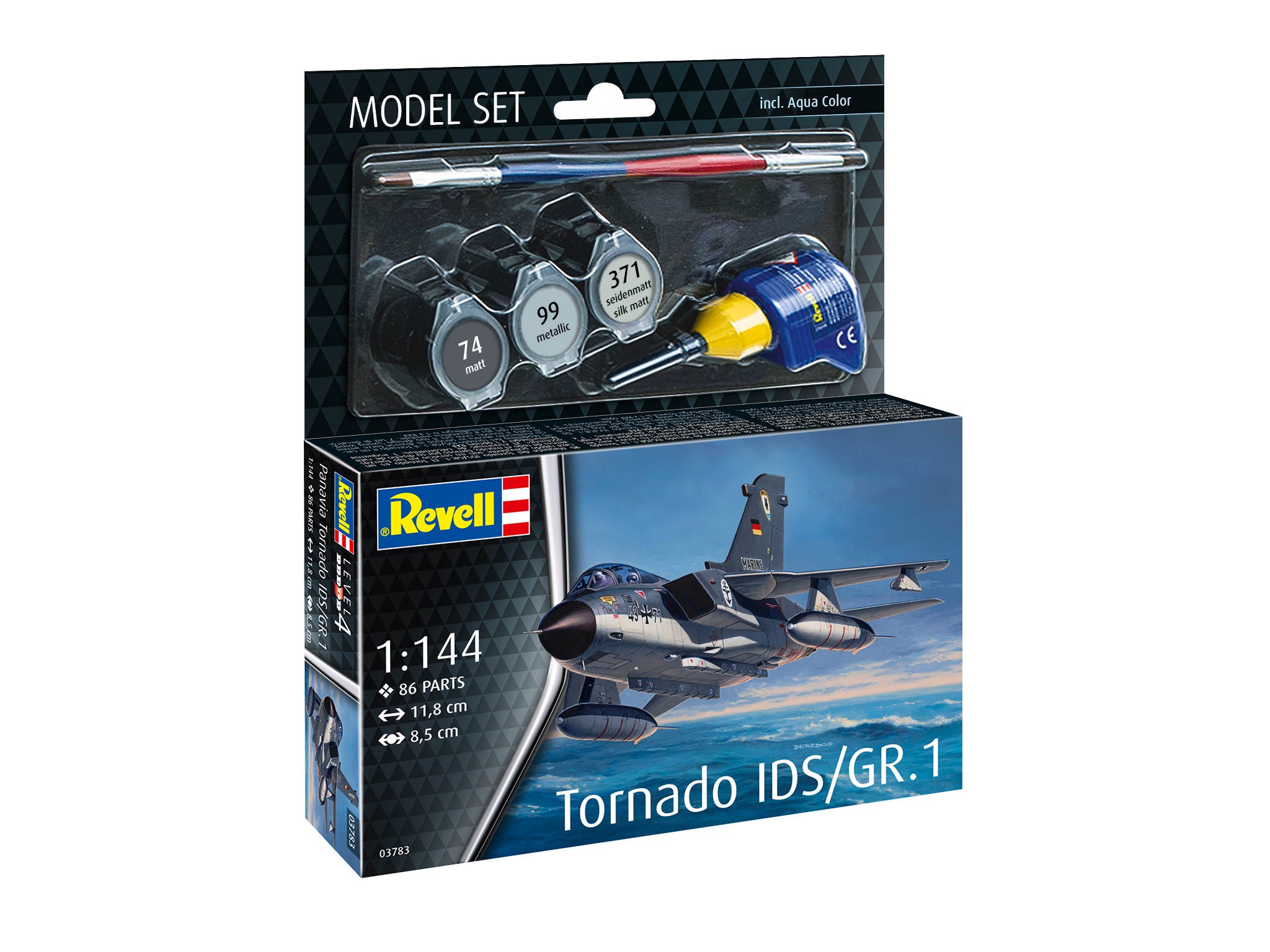 Avion Revell Model Set  Panavia Tornado Ids/Gr.1 Scara 1:144 Rev63783