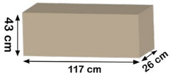 Tobogan  pentru copii Dohany 114 cm, Aqua, DO428AQUA