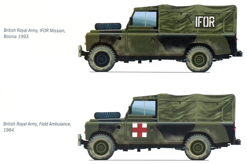 Macheta  Vehicul Land Rover 109’ Lwb Scara 1:35 Italeri It6508S