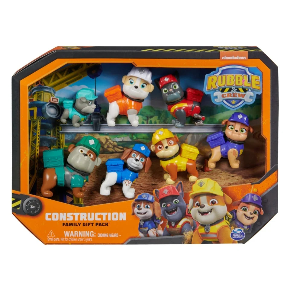 Set figurine Paw Patrol - Rubble si echipa, SPM6067084