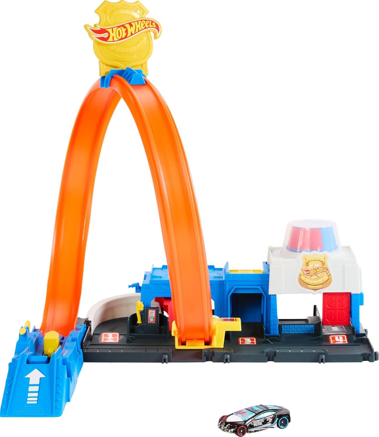 Mattel Hot Wheels City Statie De Politie Mtjbm71