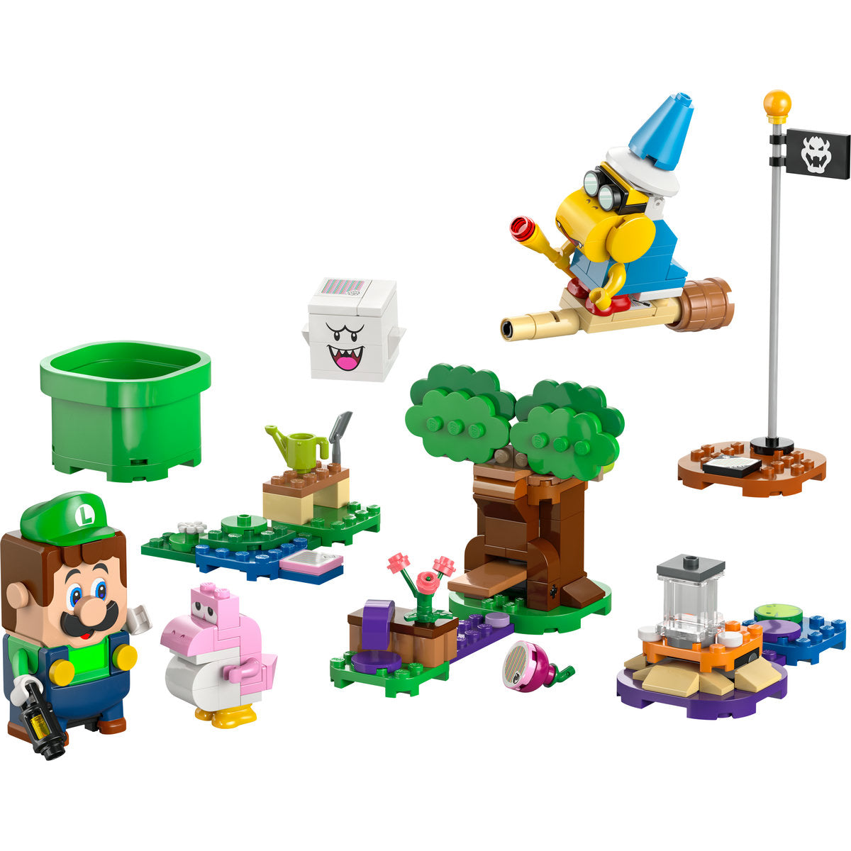 LEGO® Super Mario - Aventuri cu LEGO® Luigi™ interactiv 71440, 210 piese