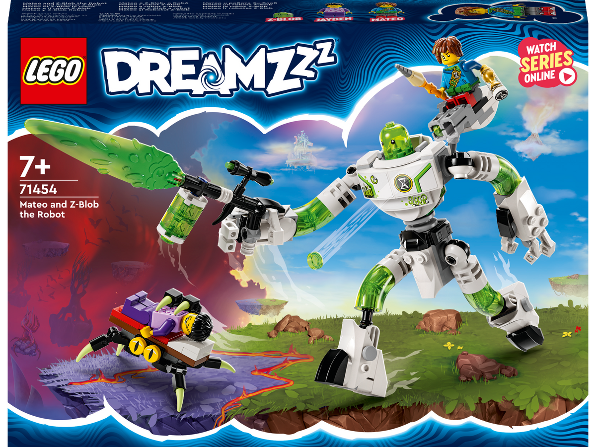 LEGO® DREAMZzz - Mateo si Robotul Z-Blob 71454, 237 piese