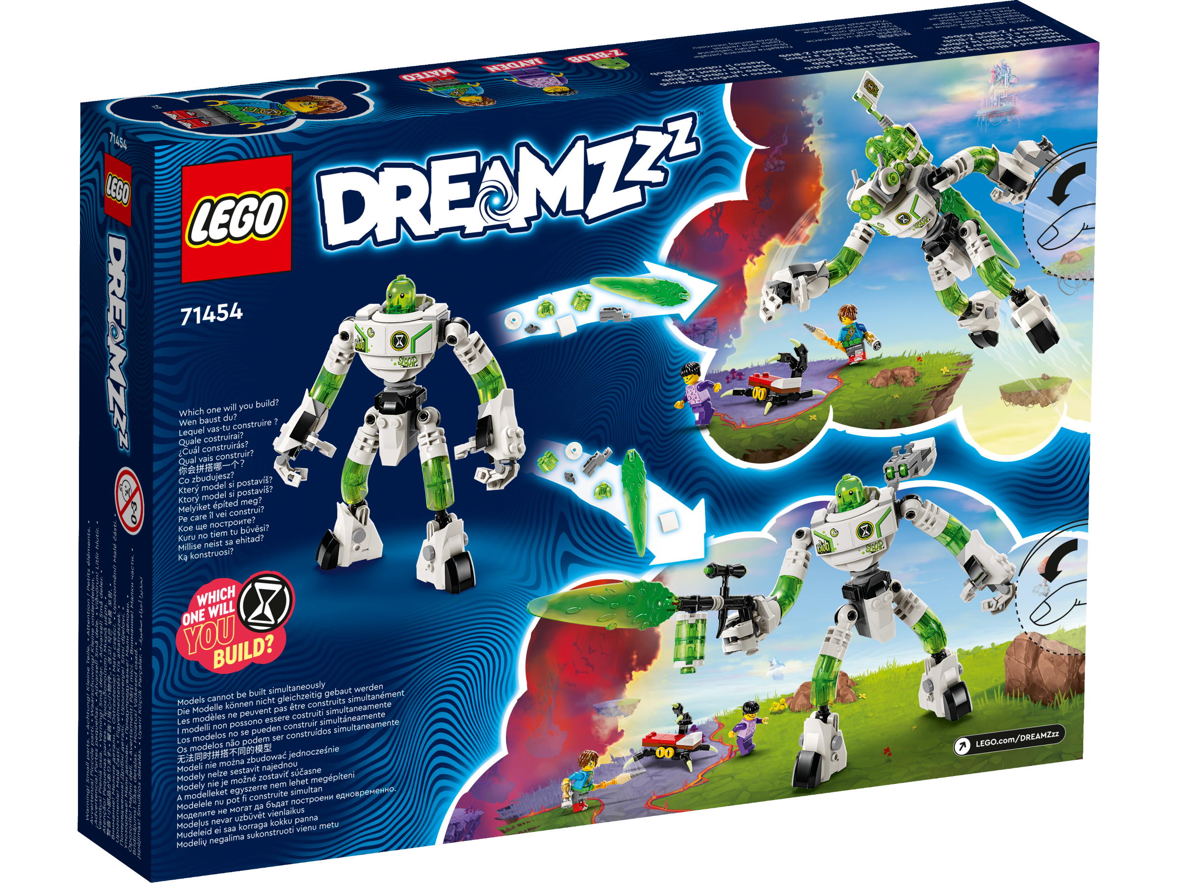 LEGO® DREAMZzz - Mateo si Robotul Z-Blob 71454, 237 piese