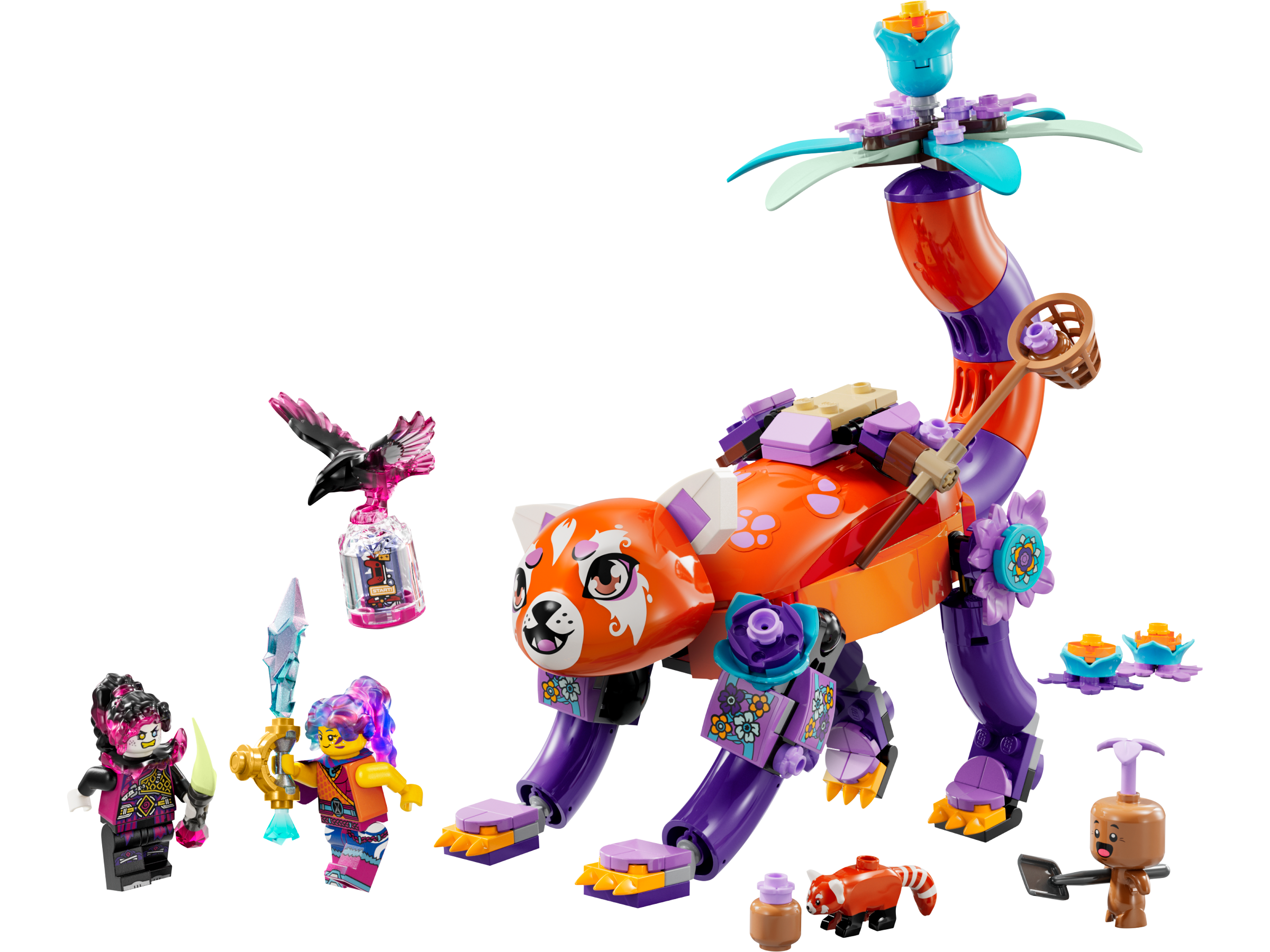 LEGO® DREAMZzz - Animalele din vis ale lui Izzie 71481, 328 piese