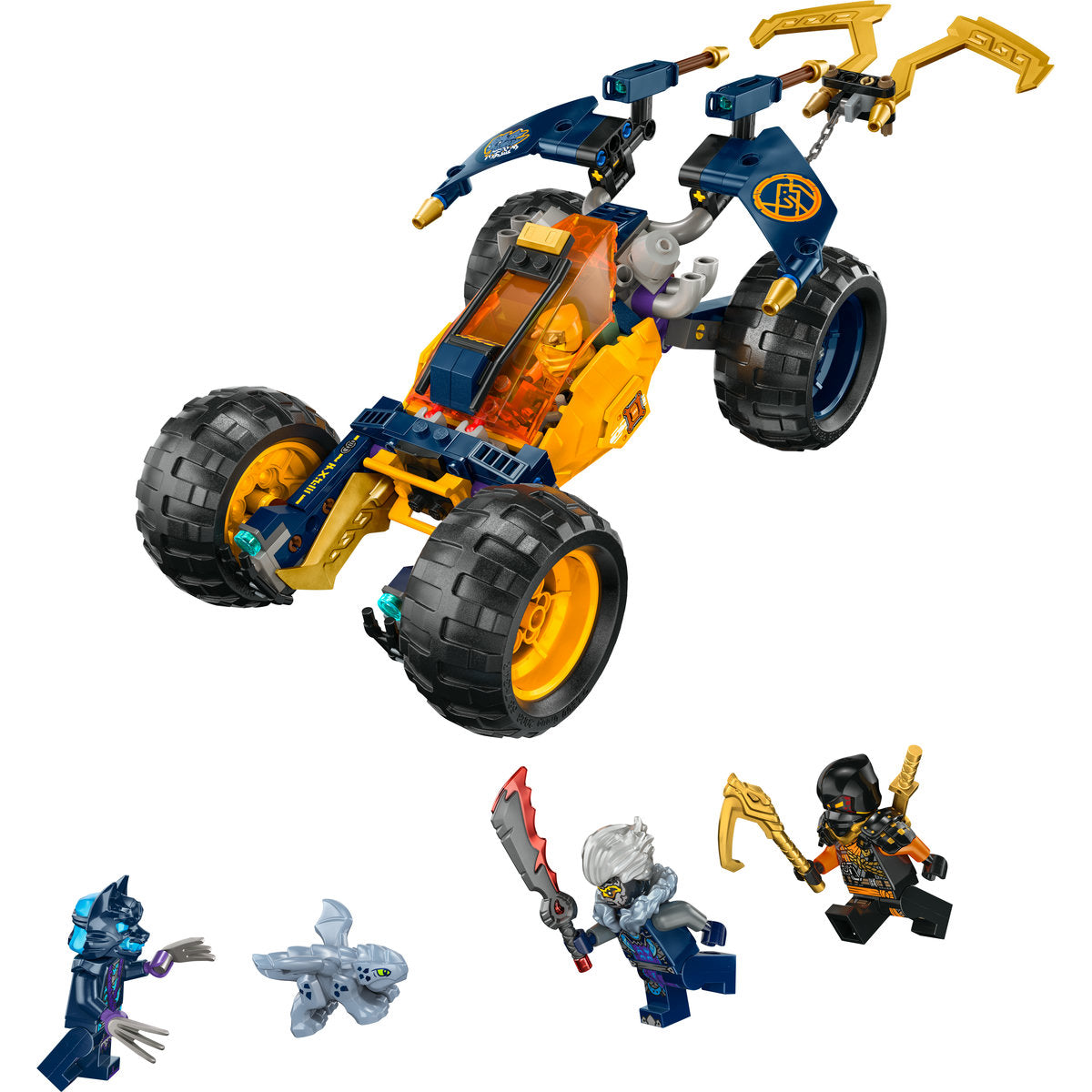 LEGO® NINJAGO® - Vehiculul de teren ninja al lui Arin 71811, 267 piese