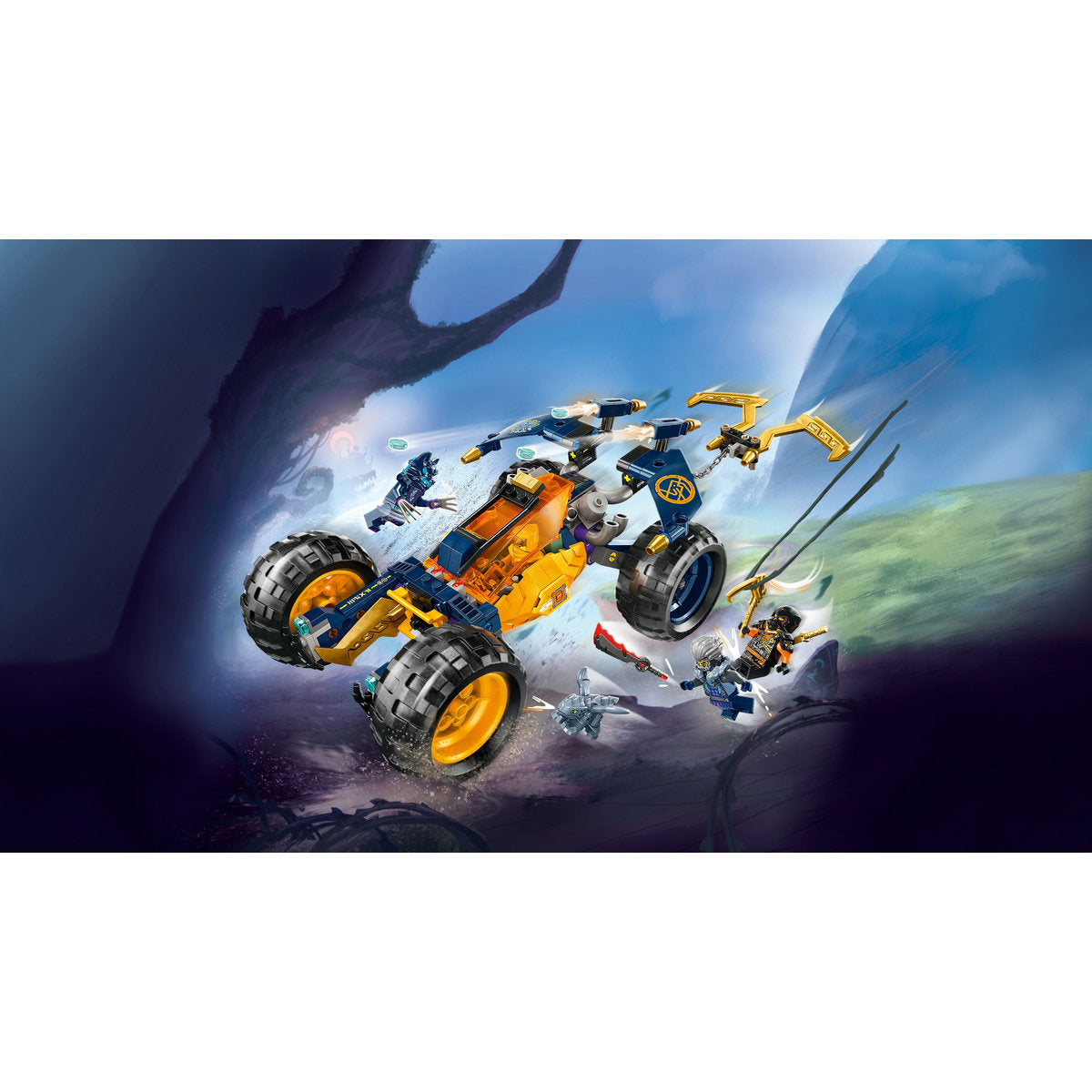LEGO® NINJAGO® - Vehiculul de teren ninja al lui Arin 71811, 267 piese