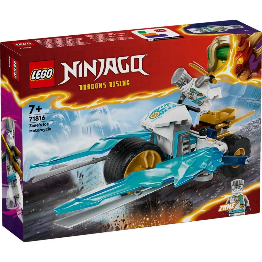 LEGO® Ninjago® - Motocicleta de gheata a lui Zane 71816, 84 piese