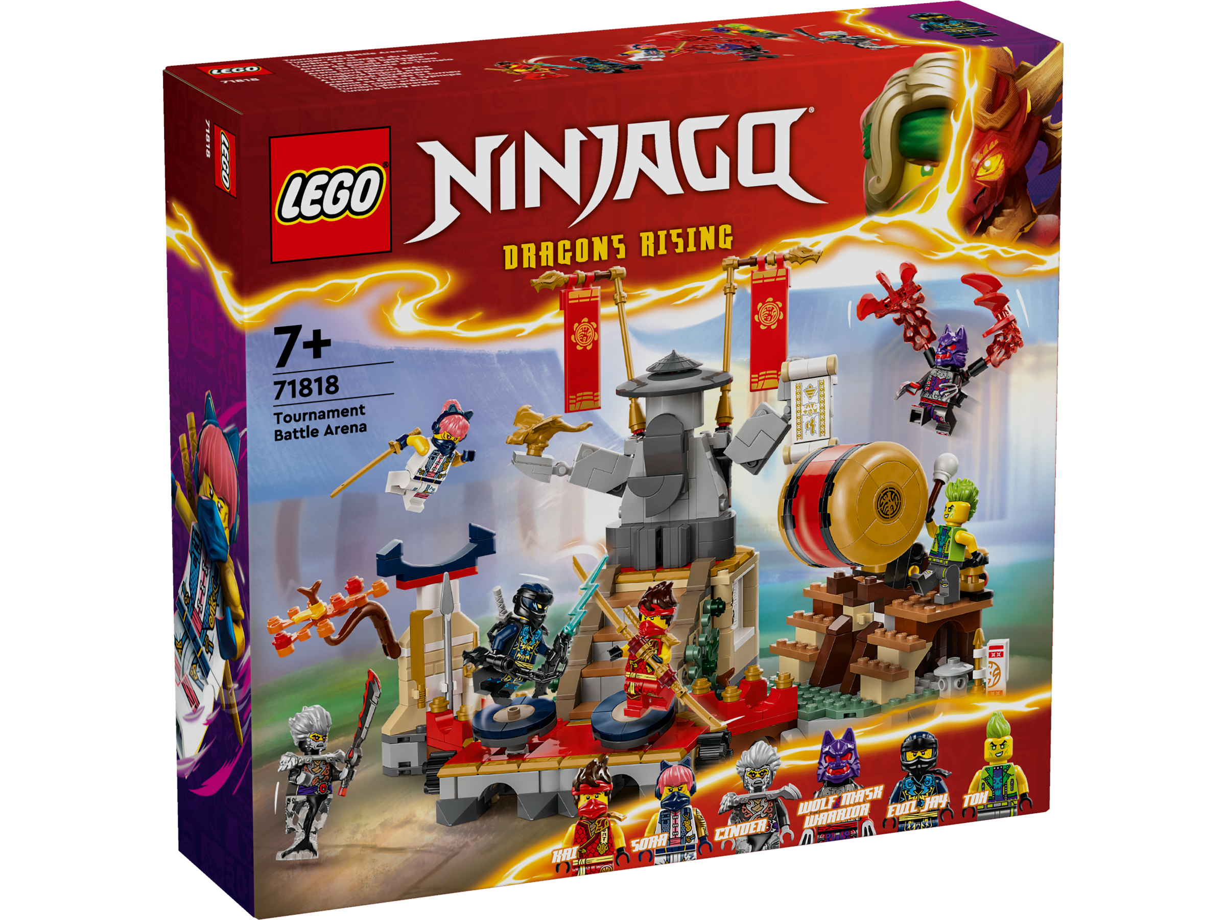 LEGO® Ninjago® - Arena de lupta de la turneu 71818, 659 piese