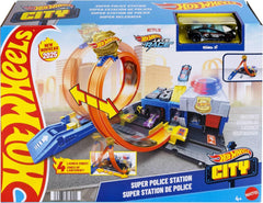Mattel Hot Wheels City Statie De Politie Mtjbm71