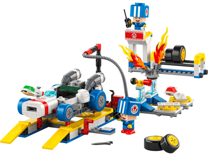 LEGO® Super Mario™ - Mario Kart™ – Garajul lui Toad 72035, 390 piese