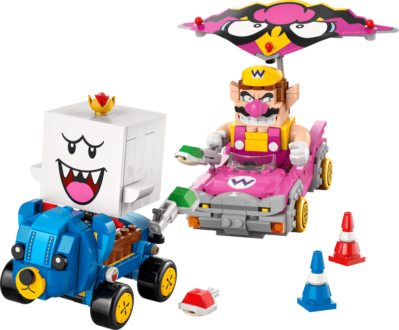 LEGO® Super Mario - Mario Kart™ – Wario si King Boo 72038, 512 piese