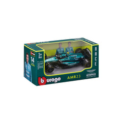 Bb38090/14 Macheta Bburago Formula 1 1/43 Race - Aston Martin Amr23 (2023) #14 Fernando Alonso