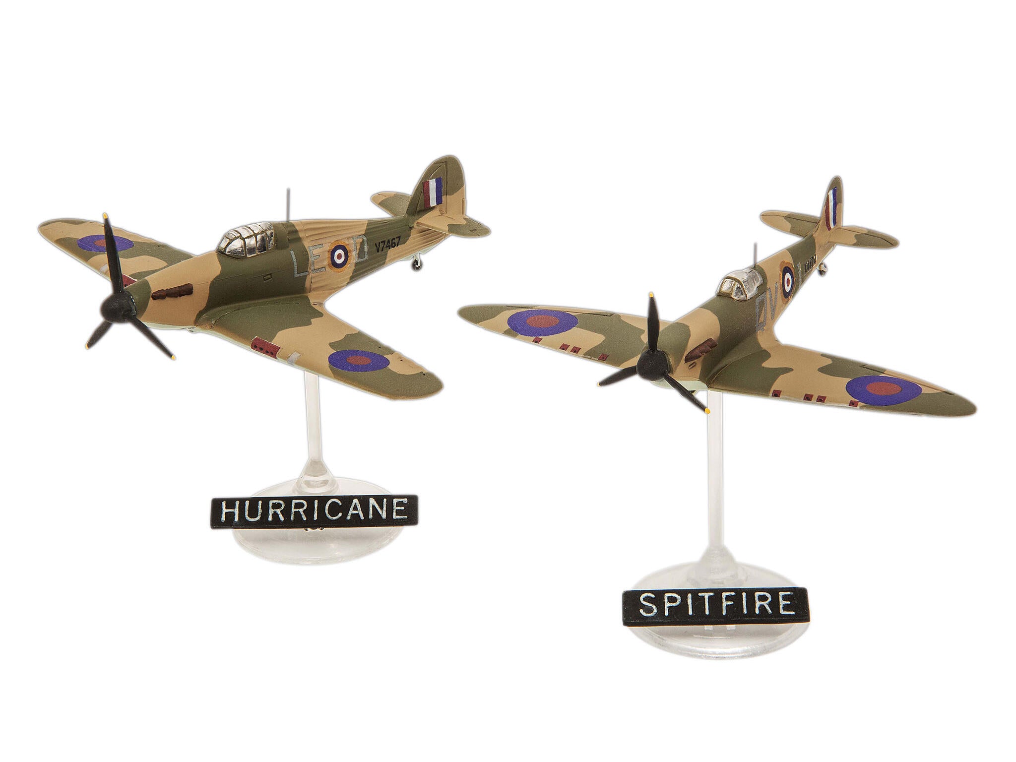 Revell Avion  Starter Kit Spitfire Mk.Ia & Hurricane Mk.I Rev73771