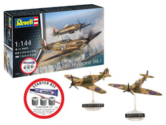 Revell Avion  Starter Kit Spitfire Mk.Ia & Hurricane Mk.I Rev73771