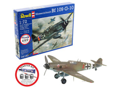 Set Macheta Revell Cu Accesorii De Baza Kit De Start Messerschmitt Bf-109 Rev74160