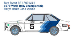 Kit de construit FORD ESCORT RS1800 Mk.II 1:24 3655