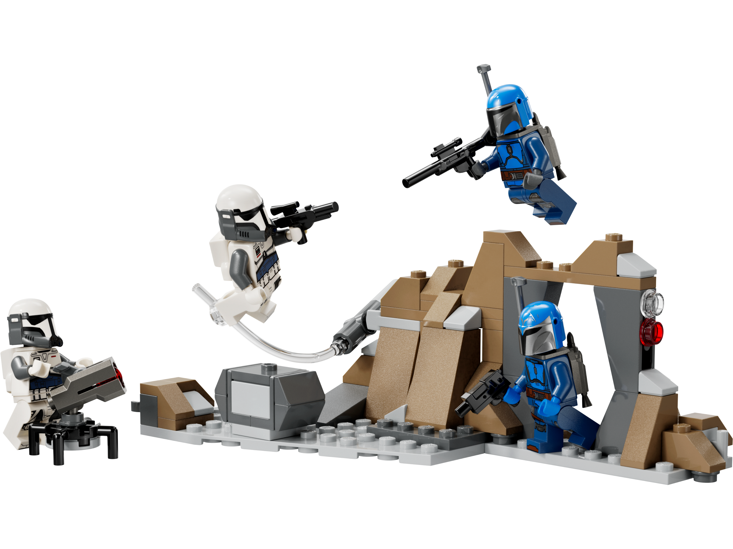 LEGO® Star Wars™ - Pachet de lupta Ambuscada pe Mandalore™ 75373, 109 piese