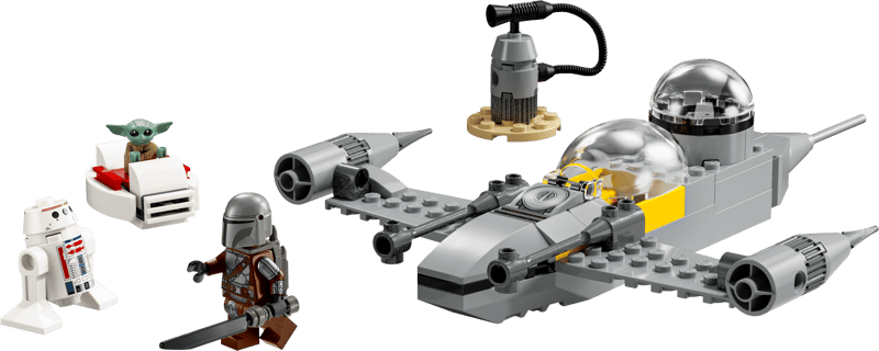 LEGO® Star Wars TM - Nava de lupta stelara N-1 a lui Mando si Grogu 75410, 92 piese