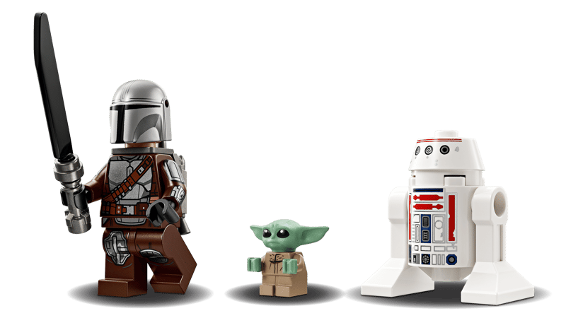 LEGO® Star Wars TM - Nava de lupta stelara N-1 a lui Mando si Grogu 75410, 92 piese
