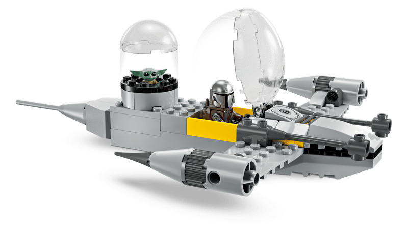 LEGO® Star Wars TM - Nava de lupta stelara N-1 a lui Mando si Grogu 75410, 92 piese