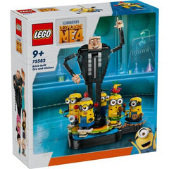 LEGO® Minions - Despicable Me - Gru si minionii din caramizi 75582, 839 piese