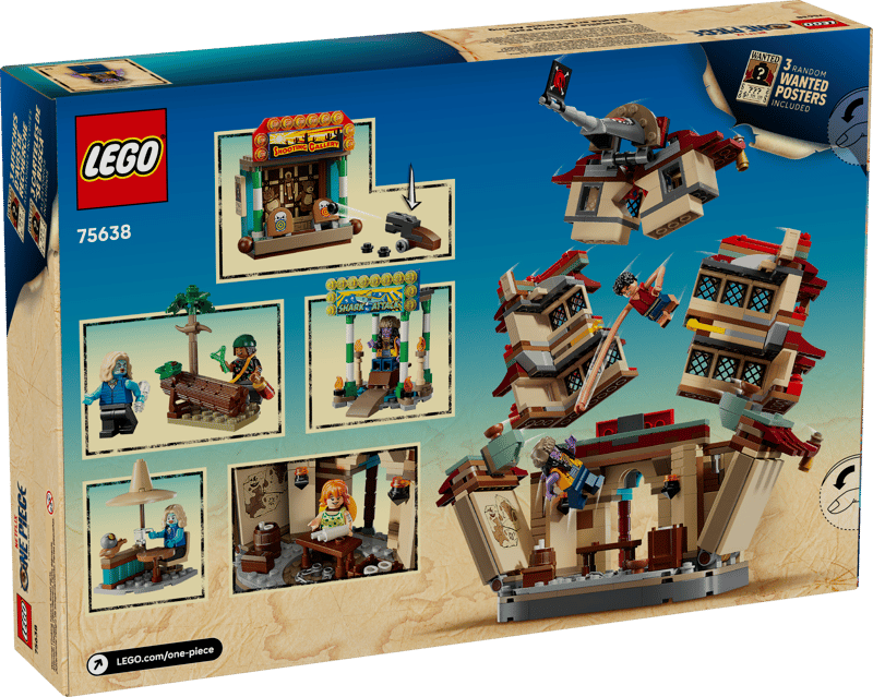 LEGO® ONE PIECE - Batalia din Parcul Arlong 75638, 926 piese
